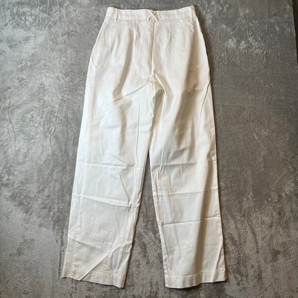 Peruvian Connection Women’s Wide Leg Perugia Trousers Size 2 White - Picture 4 of 6